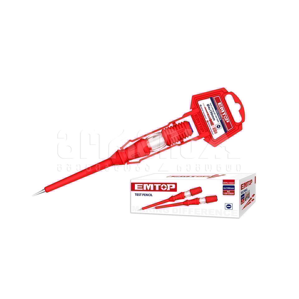 ტესტერი 4x190მმ Emtop-ETPL19001