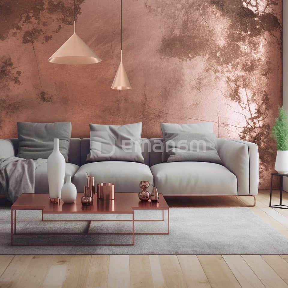 საკიდი Milagro MLP0954 CAPITAL 1 GX53 Ø46cm ვარდისფერი ოქროსფერი