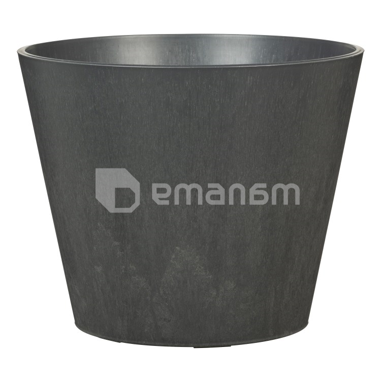 ქოთანი პლასტმასის ეზოს Scheurich 265/40 PURISTA+ CARBON