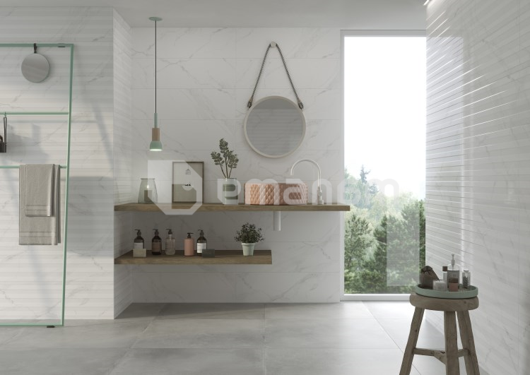 კაფელი Emotion ceramics PR NAOS RELIEVE BLANCO BRILLO PRI. 25x85