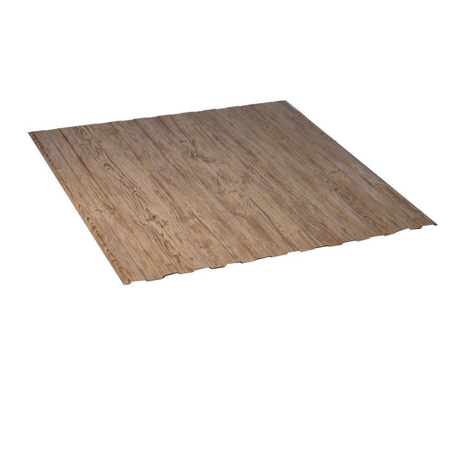 პროფილირებული ფერადი თუნუქი 0.50X1190 ხაოიანი WOOD LIGHTER NOVA