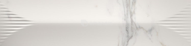 კაფელი Ceramicas Vilar Albaro Calacata Piramide 75x300 მმ