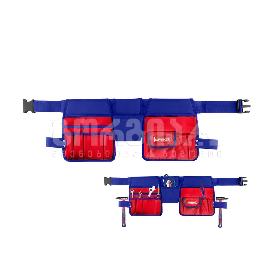 ხელსაწყოების ქამარი 14 ჯიბე 10კგ Emtop-ETBG48024