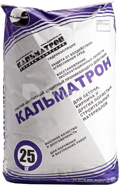 ბეტონის დანამატი Kalmatron-E/25 კგ