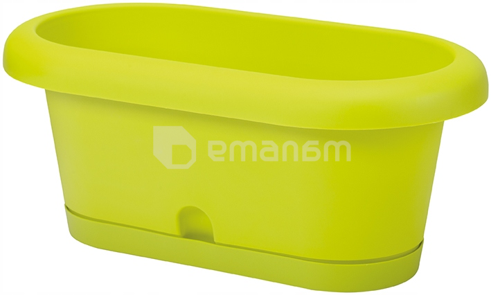 ქოთანი ყვავილის Form-Plastic Cactus box Lotos 30 pistachio