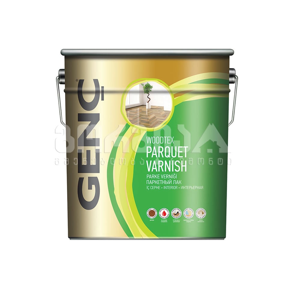 ლაქი პარკეტისთვის პრიალა 2,5ლტ