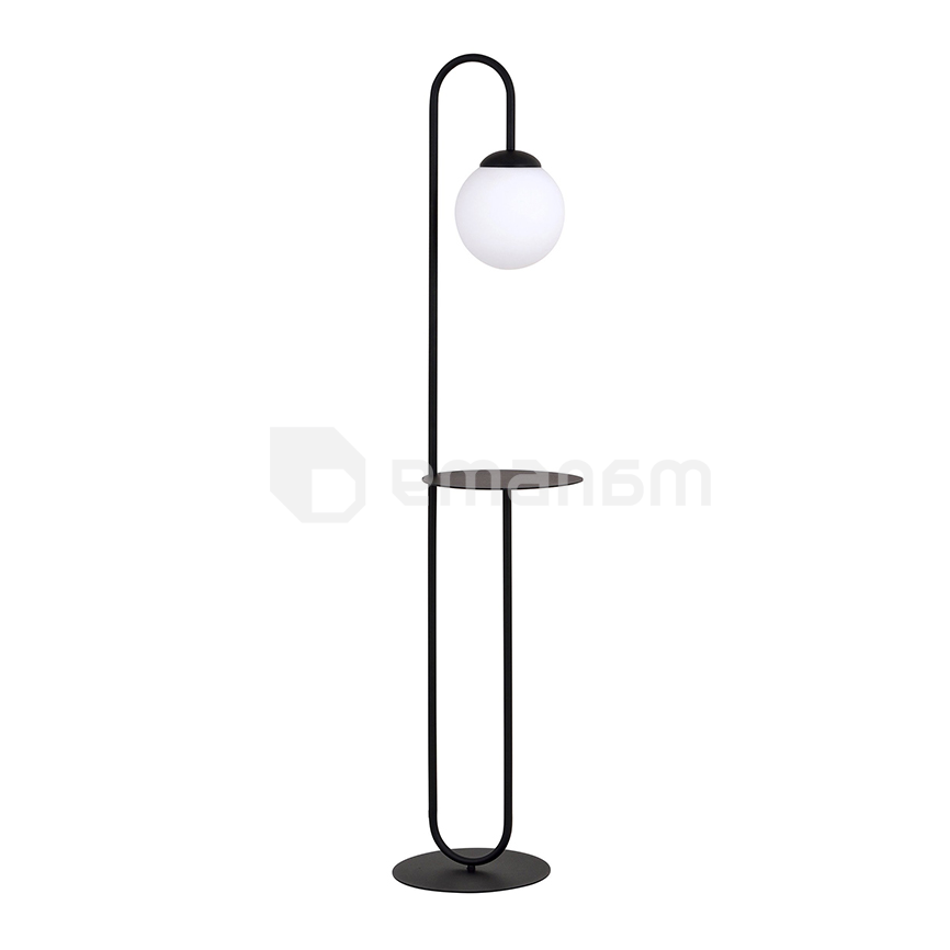 ტორშერი EMIBIG BARI LP1 1 E27 h1500 შავი 1235/LP1