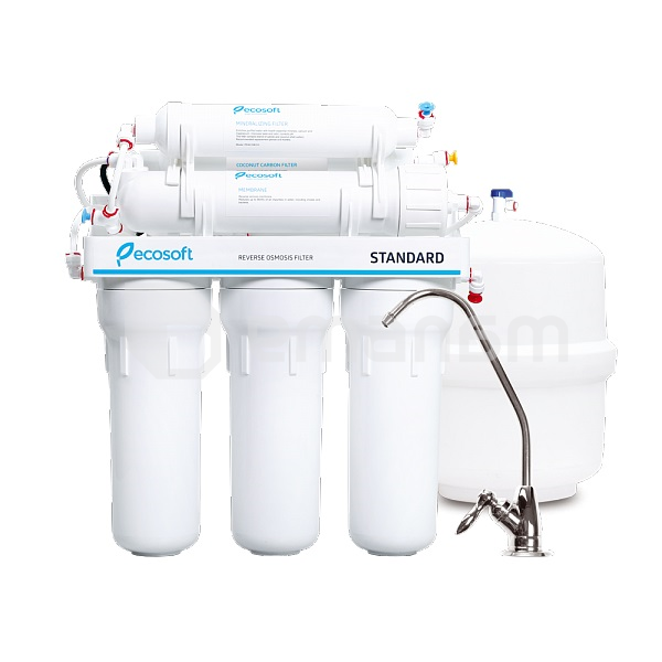 ფილტრი უკუოსმოსის მინერალიზატორით Ecosoft MO650MECOST
