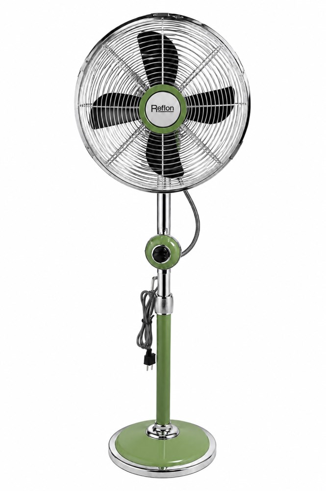 ვენტილატორი Reffon FS-30M-Cr+GN 40W მწვანე ქრომი