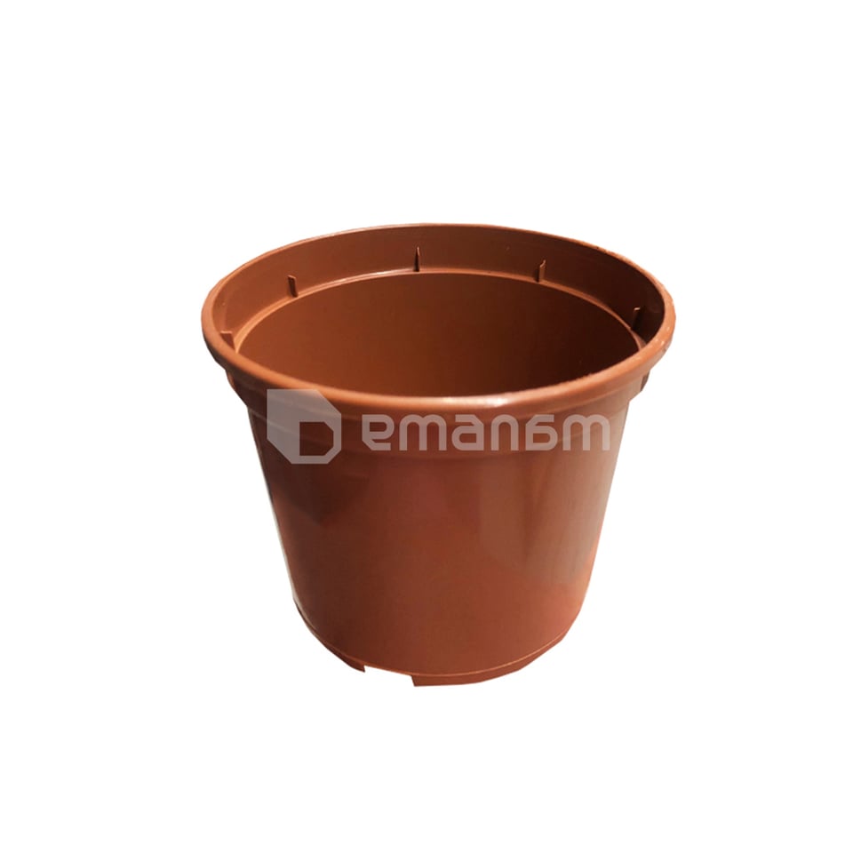 ქოთანი პლასტმასის Aleana 11x8 სმ ტერაკოტა