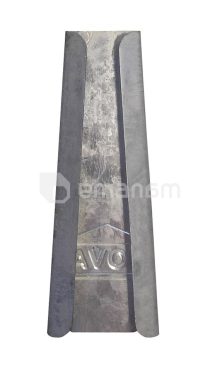 ფიქსატორი კვადრატული წყალსადენის მილის დამჭერის მწვანე