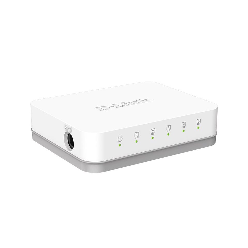 D-Link DGS-1005A Unmanaged Switch 5x1000Base-T, plastic case