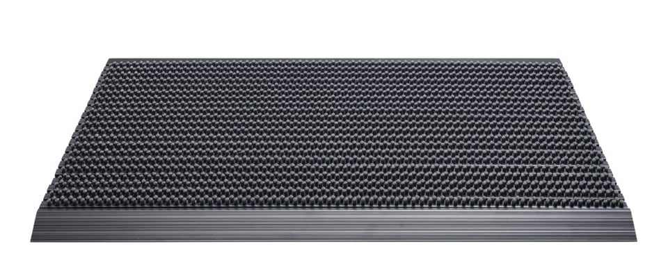 ფეხსაგები Hamat Outline Pure black 40x60 სმ