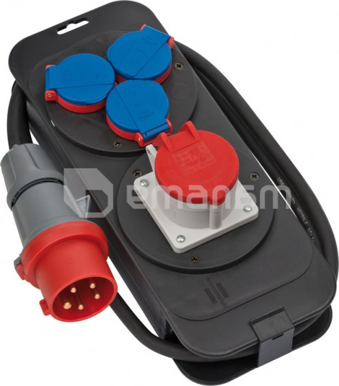 გამანაწილებელი 4 Brennenstuhl 2მ 5 2,5მმ2 16A IP44