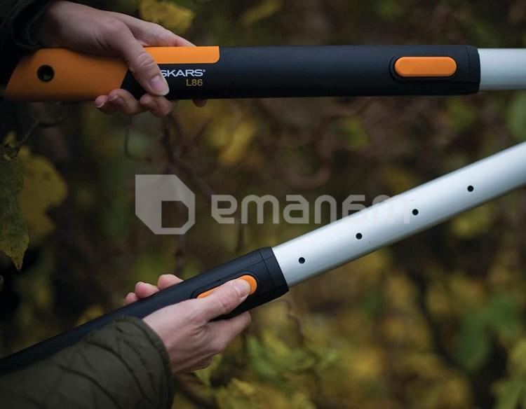 ბუჩქსაკრეჭი ტელესკოპიური Fiskars SmartFit HS86