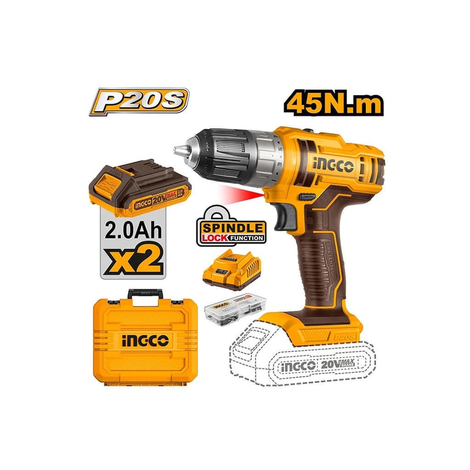 ელექტრო ხრახნდამჭერი 20ვ Li-Ion Proline (CDLI200528)