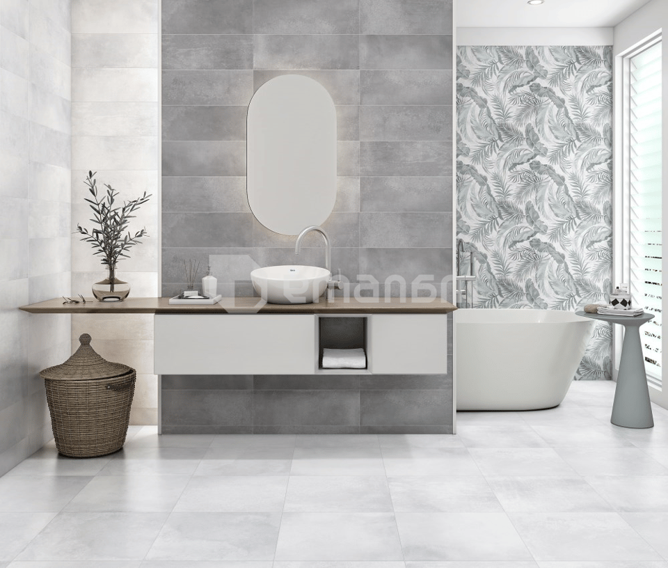 კაფელი Super Ceramica DÉCOR GARDEN GREEN RVTO 20X60სმ