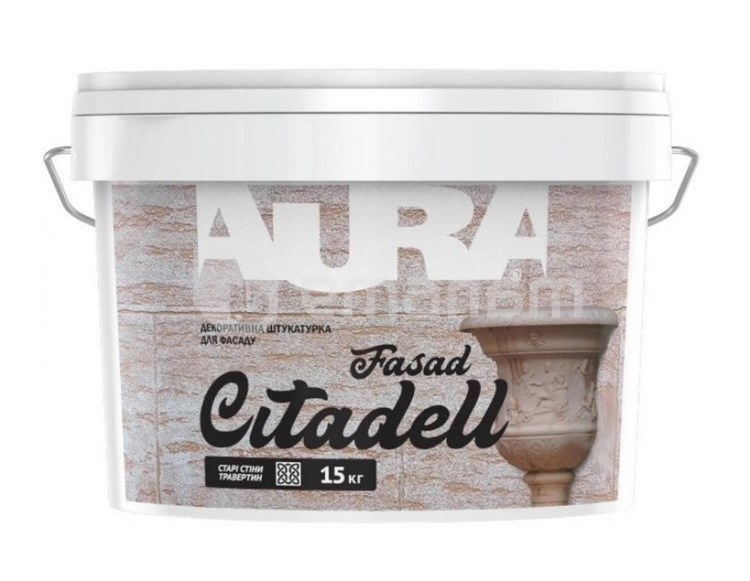 ბათქაში დეკორატიული ფასადის Eskaro Aura Citadell Fasad 15 კგ