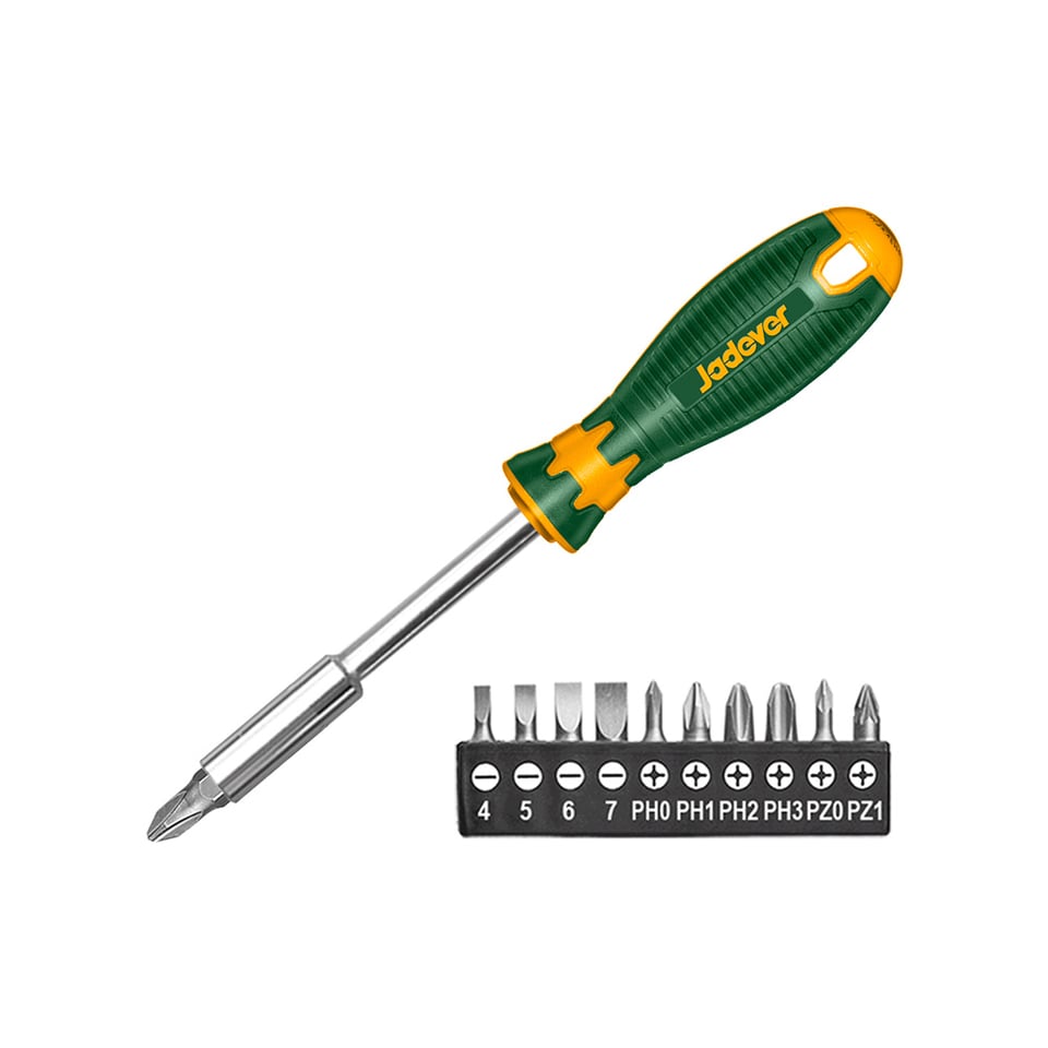 სახრახნისის თავაკების ნაკრები 12ც.-იანი JDSS1612 JADEVER