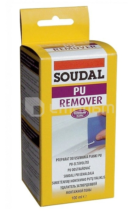 პოლიურეთანის ქაფის მოსაცილებელი Soudal PU REMOVER 100 მლ
