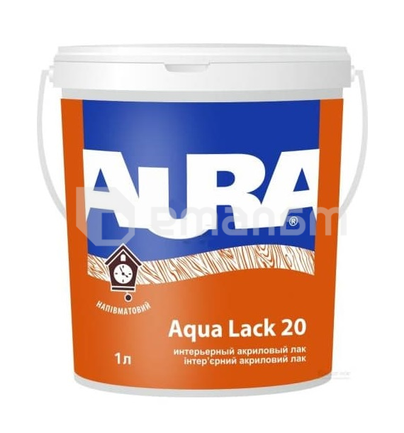 ლაქი წყლის საფუძველზე Eskaro Aura Aqua Lack 20 1 ლ