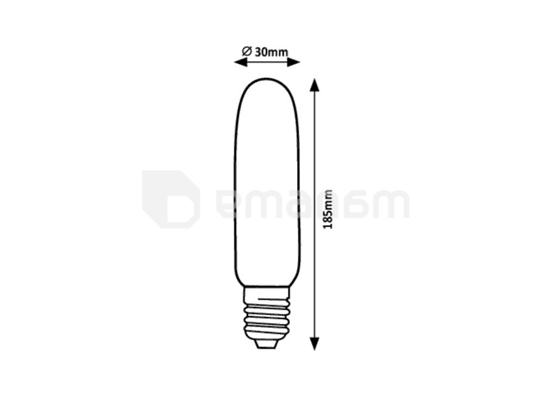ნათურა Rabalux LED Е27 5W 4000K T30 h185 Filament 79005