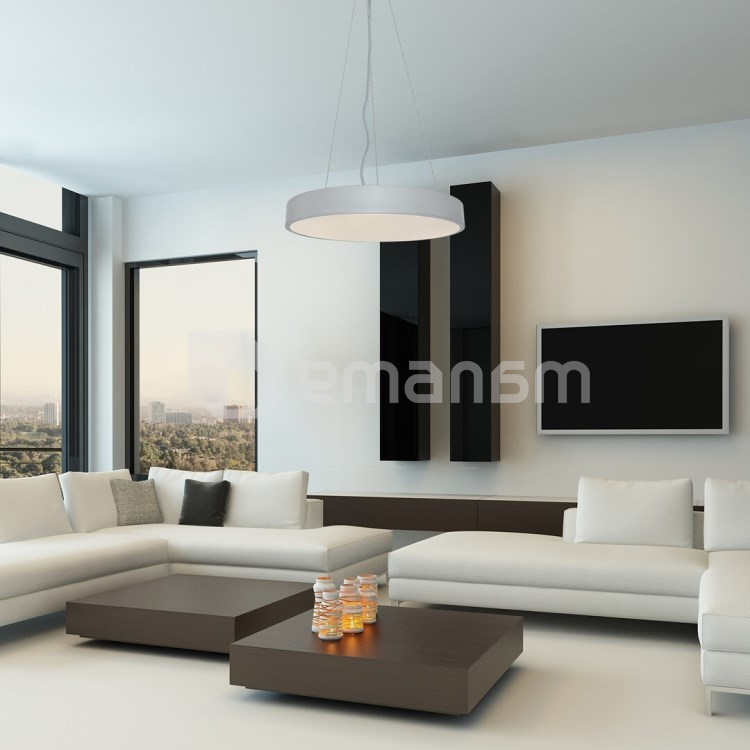 საკიდი Rabalux Tesia LED 36W 4000K ვერცხლისფერი თეთრი 71040