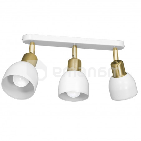 სპოტი LUMINEX 3 Fresno თეთრი ოქრო 3228 E27 3x MAX 60W