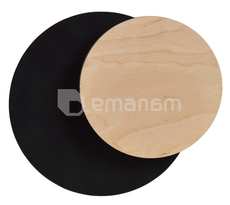 ბრა 1А EMIBIG CIRCLE G9 1x MAX 20W შავი