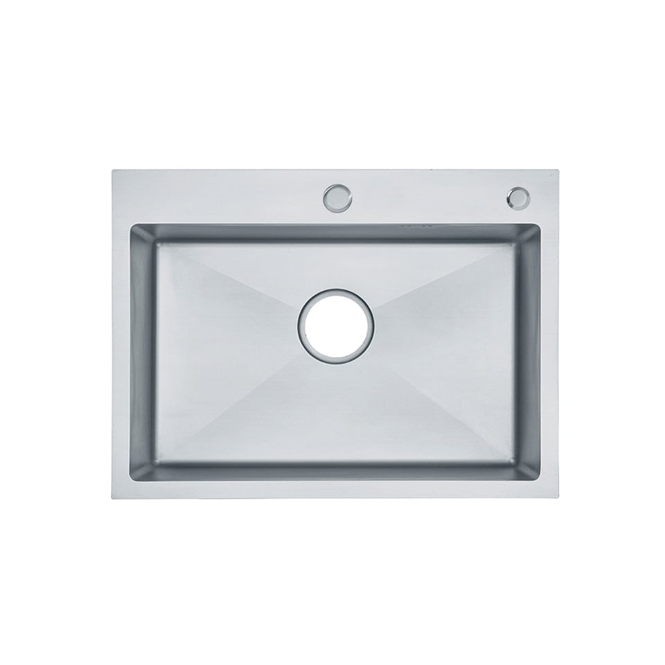 სამზარეულოს ნიჟარა+სიფონი+ საწრეტი LS-6045HS 60*45*20 2.5 MM