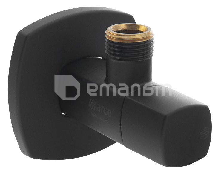 სარქველი, კუთხის Arco  1/2 X 1/2 M/CUBO A-80 LIPSTICK NEGRO
