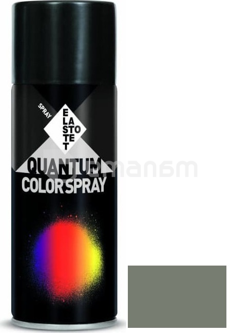 სპრეი საღებავი Elastotet Quantum color spray ral 7023 ბეტონის ნაცრისფერი 400 მლ