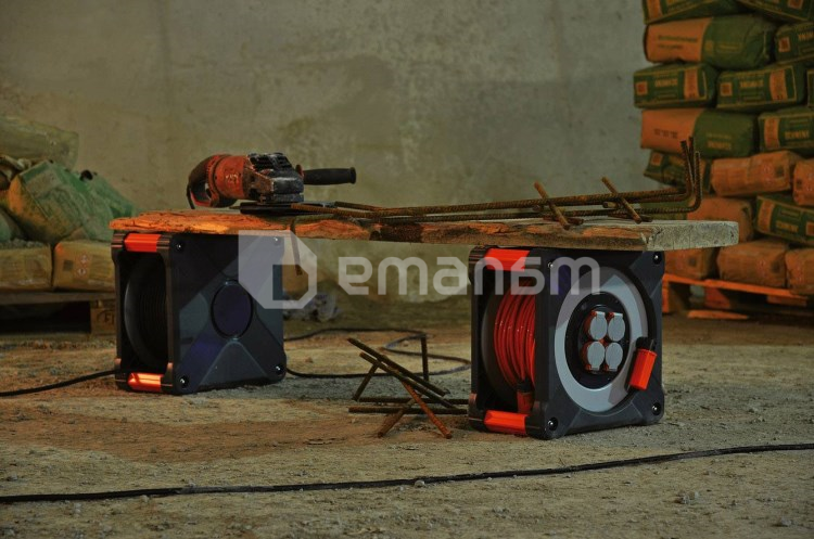 კოჭა Brennenstuhl 3х1,5მმ2 IP44 Cable Reel SC5110 50m
