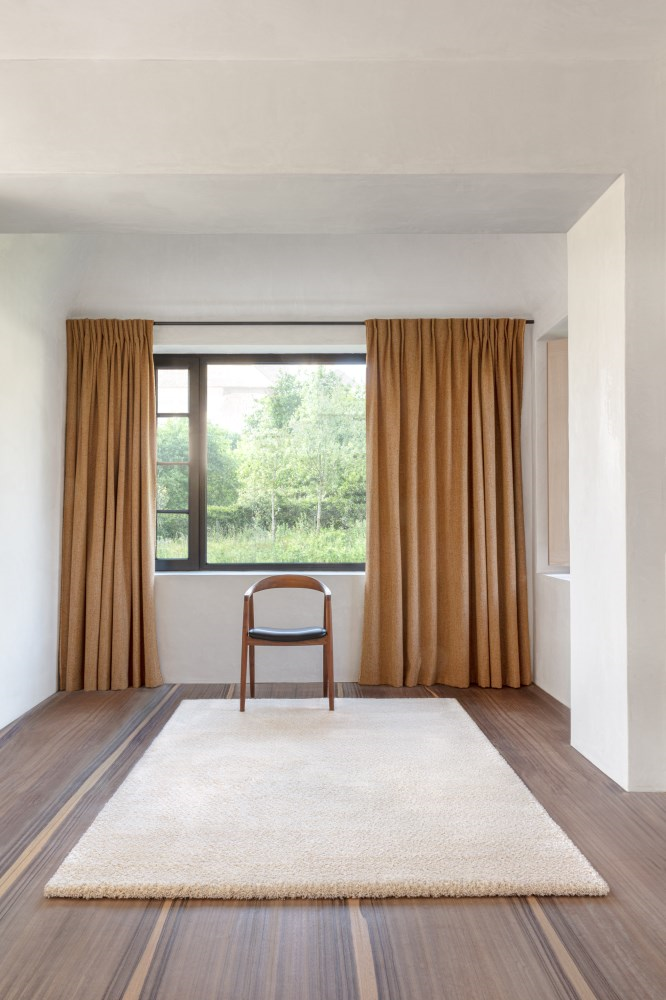 ხალიჩა OSTA HUSK 458-01-100 200x290 WOOL+PES+DECOLAN