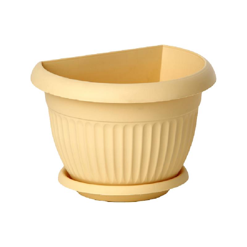 ყვავილის ქოთანი კედლის