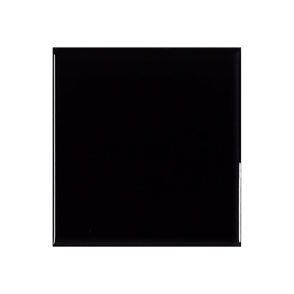 კაფელი Negro Liso Brillo Taco 10x10