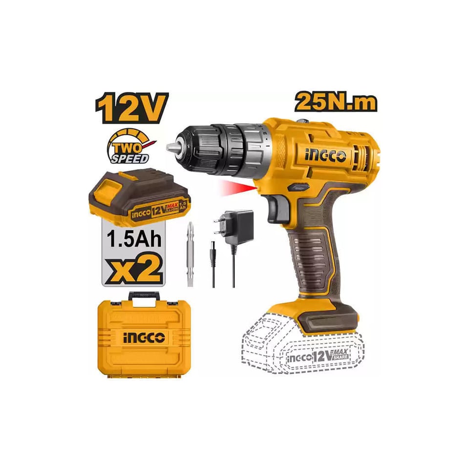 ელექტრო ხრახნდამჭერი 12V Li-Ion Proline  (CDLI1228)