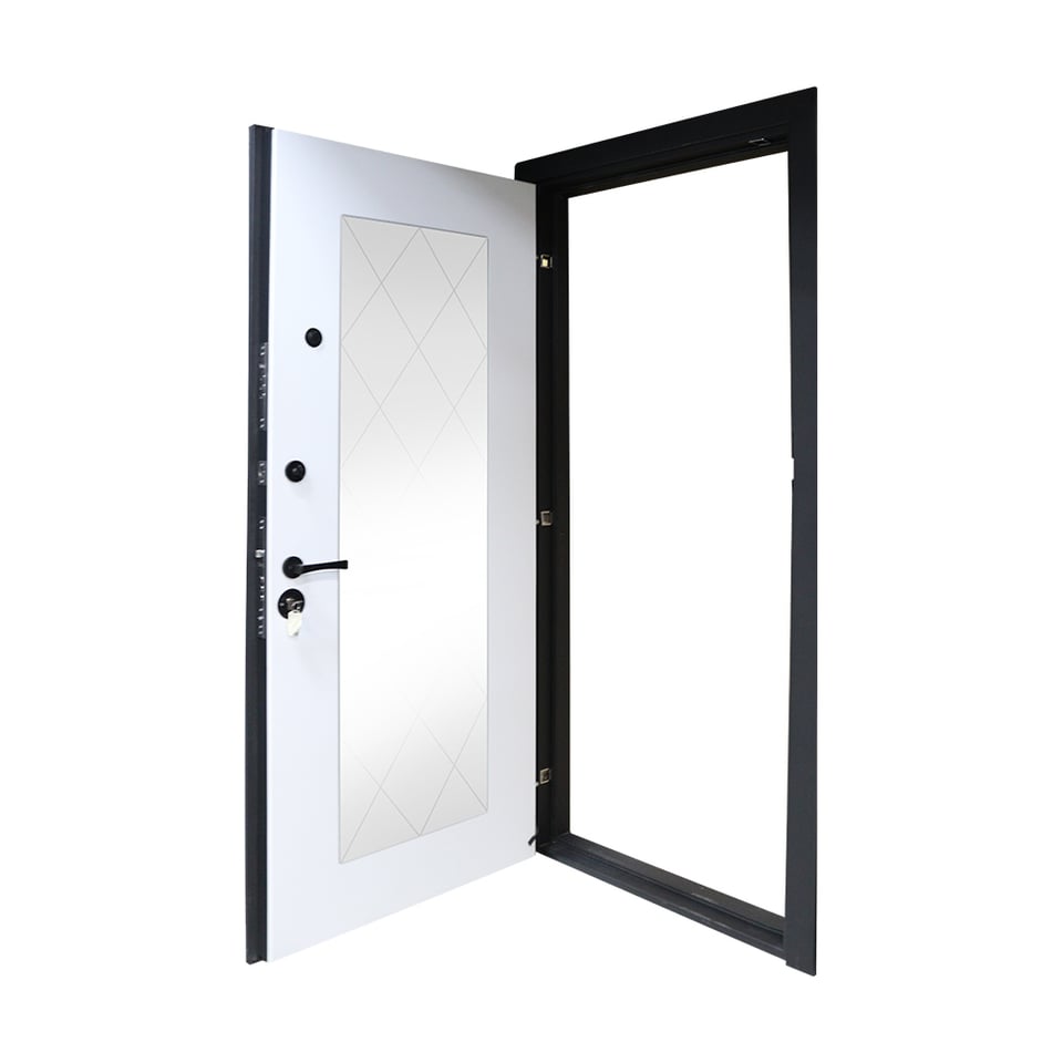 ლითონის კარი P-72 2200*960*10 1.2/1.5 მმ შიდა მარცხენა