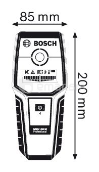 დეტექტორი Bosch GMS 100 M Professional (0601081100)