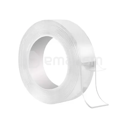 ორმხრივი მრავალჯერადი წებოვანი ლენტი, რეცხვადი Boss Tape 19მმх1მ