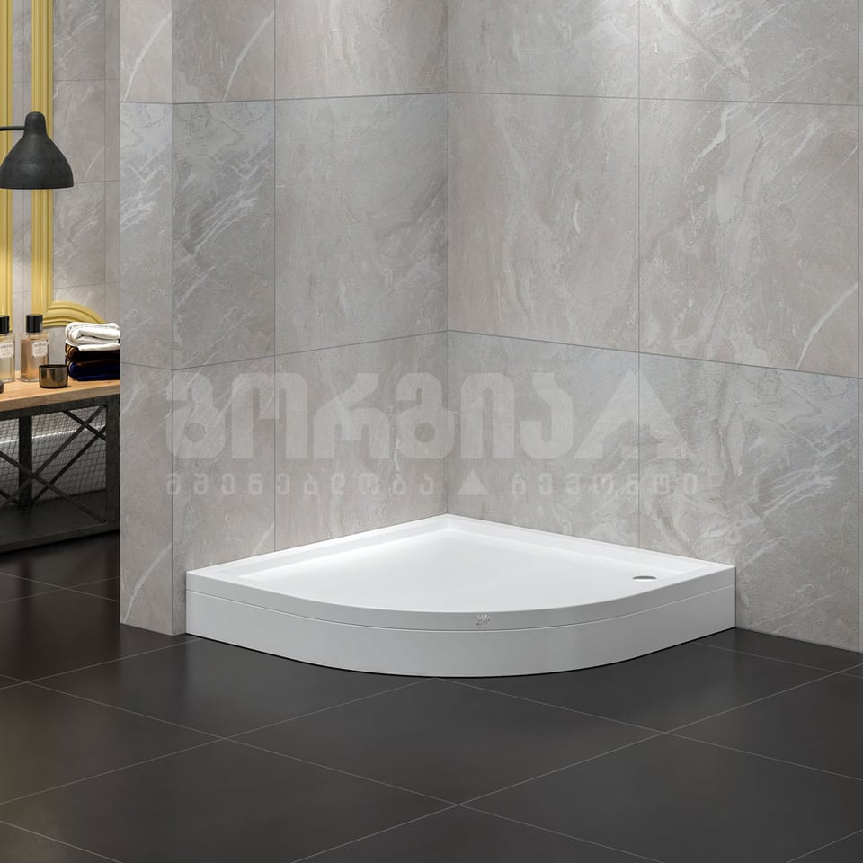 საშხაპის ძირი VELA BANYO 100*100*17 ოვალური