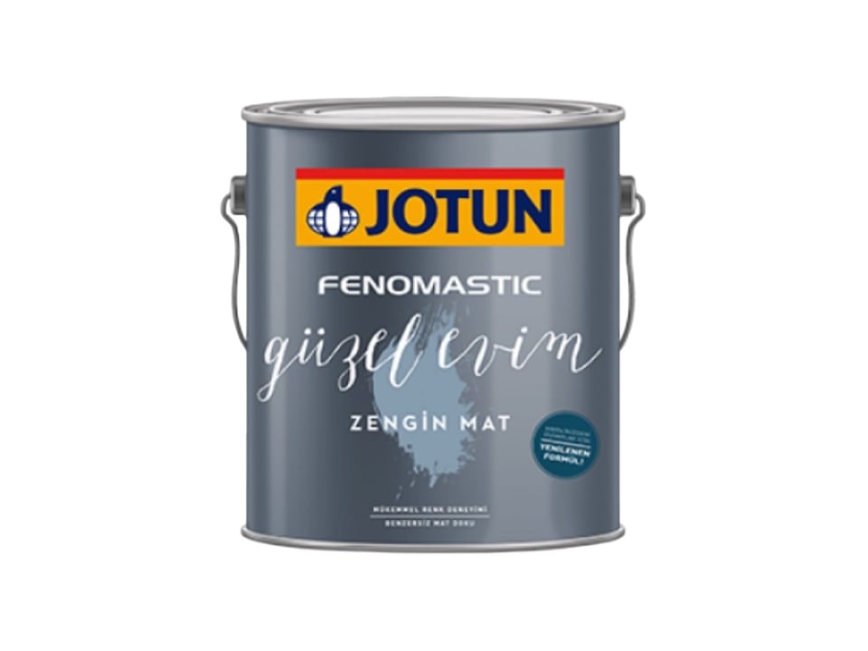 ინტერიერის საღებავი Jotun Fenomastic Guzel Evim Zengin Matt Base A 2.25 ლ