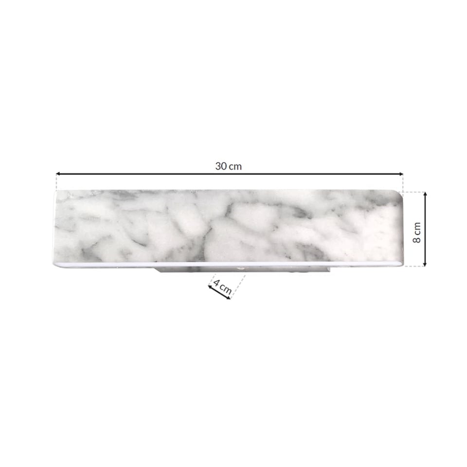 ბრა Milagro PIERCE LED 12W 4000K 720Lm თეთრი