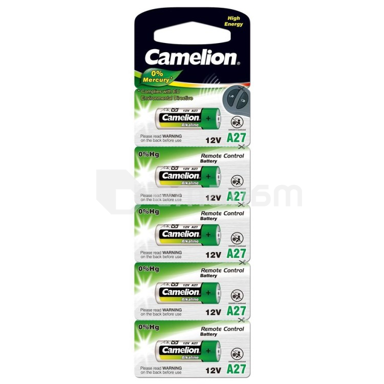 ელემენტი Camelion A27-BP5 Alkaline 12V 5 ც