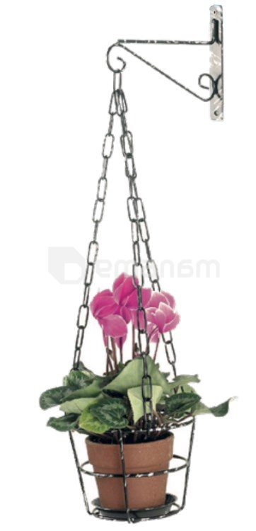 ყვავილების საკიდი Metallurgica Buzzi Wrought Iron Girasole with chain Ø 22xh83 სმ