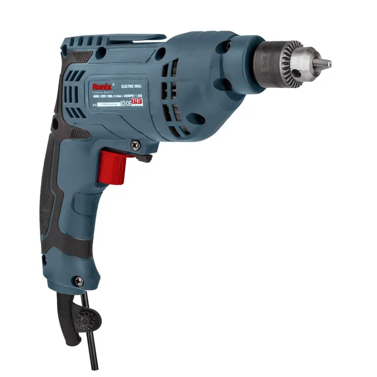 ელექტრო ბურღი-სახრახნისი Ronix-2107 400w