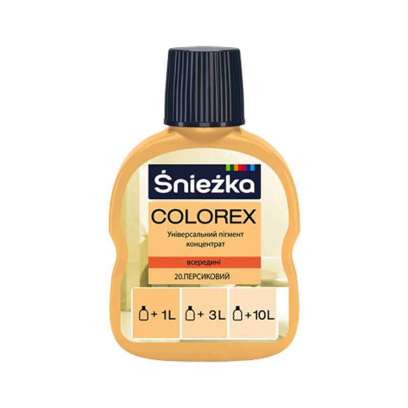 უნივერსალური პიგმენტი-კონცენტრატი Sniezka Colorex 100 მლ ატმისფერი N20