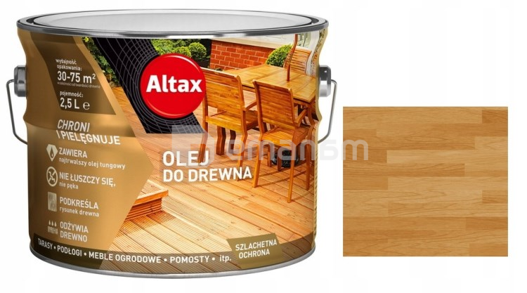 ზეთი ხის Altax მუხა 2.5 ლ