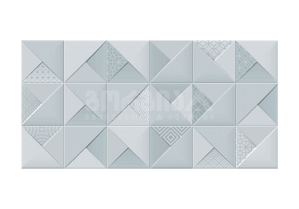 კაფელი ORIGAMI GLAM AQUA 30*60
