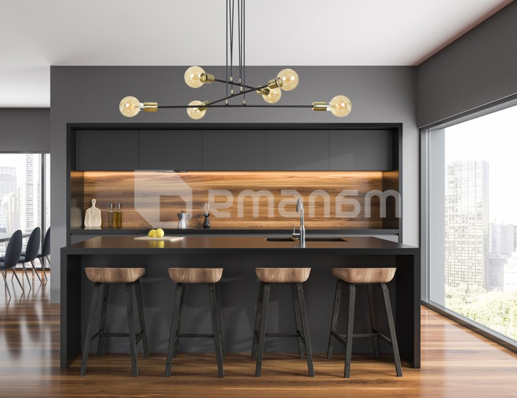 ჭაღი EMIBIG VESIO 6 E27 6x MAX 60W შავი